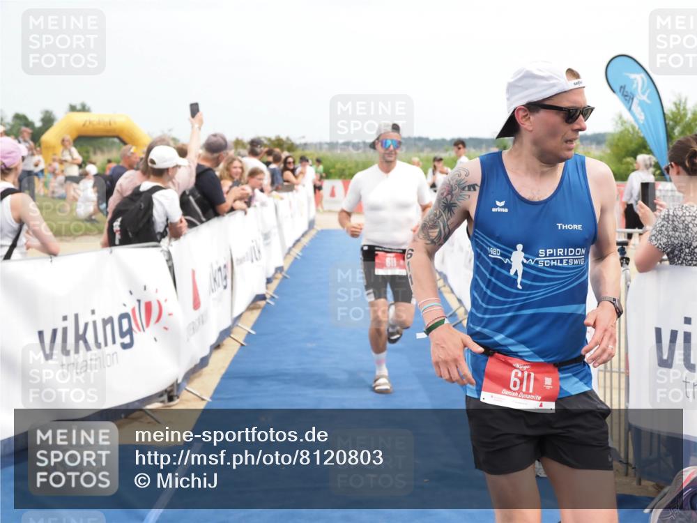 22.06.2025 - Viking Triathlon MichiJ http://msf.ph/oto/8120803 22.06.2025 14:59:20 Ziel 196, 611 meine-sportfotos.de