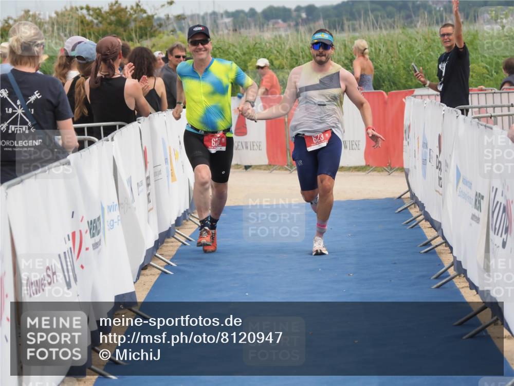 22.06.2025 - Viking Triathlon MichiJ http://msf.ph/oto/8120947 22.06.2025 15:13:04 Ziel 623 meine-sportfotos.de