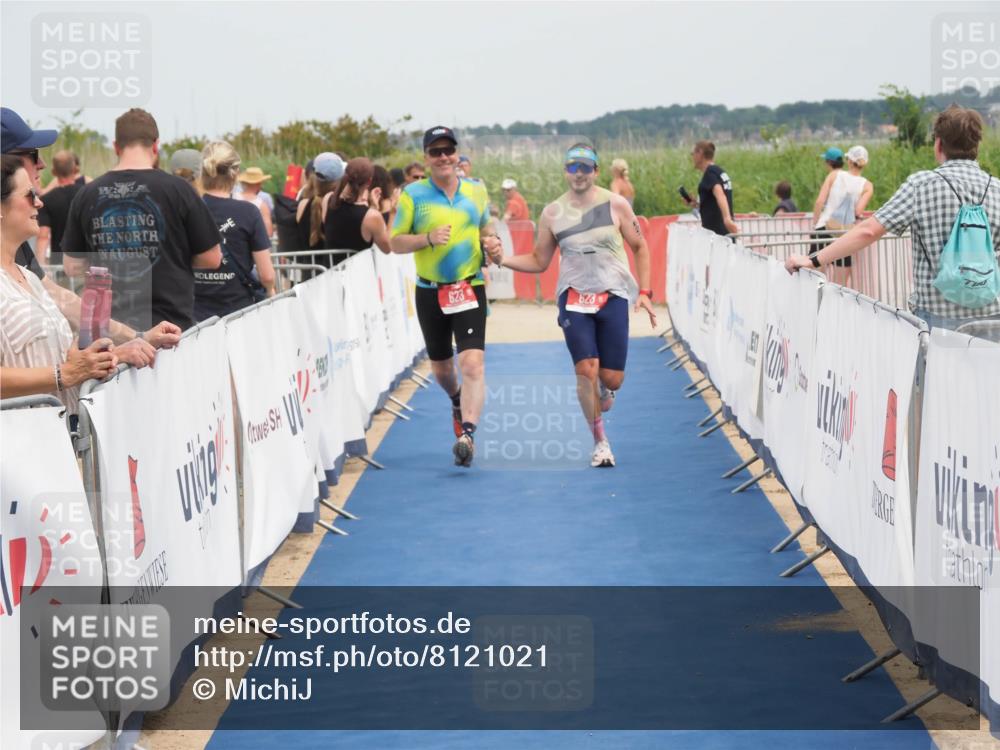 22.06.2025 - Viking Triathlon MichiJ http://msf.ph/oto/8121021 22.06.2025 15:13:05 Ziel 623 meine-sportfotos.de