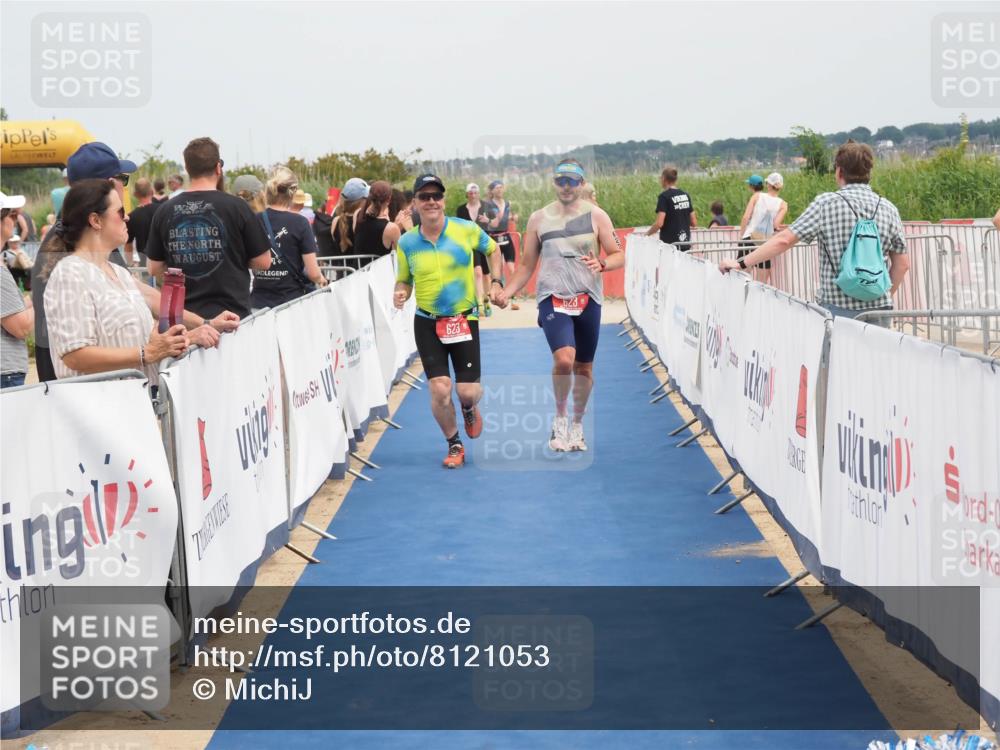22.06.2025 - Viking Triathlon MichiJ http://msf.ph/oto/8121053 22.06.2025 15:13:06 Ziel 623 meine-sportfotos.de