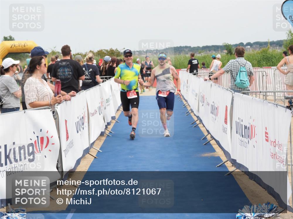 22.06.2025 - Viking Triathlon MichiJ http://msf.ph/oto/8121067 22.06.2025 15:13:06 Ziel 623 meine-sportfotos.de