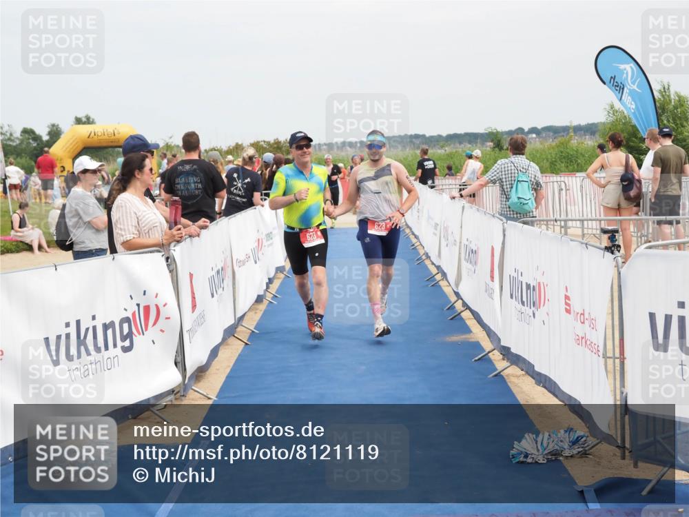 22.06.2025 - Viking Triathlon MichiJ http://msf.ph/oto/8121119 22.06.2025 15:13:07 Ziel 98, 337, 623 meine-sportfotos.de