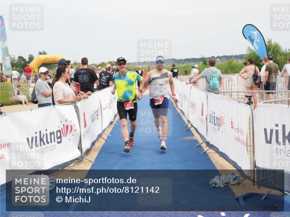 22.06.2025 - Viking Triathlon MichiJ http://msf.ph/oto/8121142 22.06.2025 15:13:07 Ziel 98, 337, 623 meine-sportfotos.de