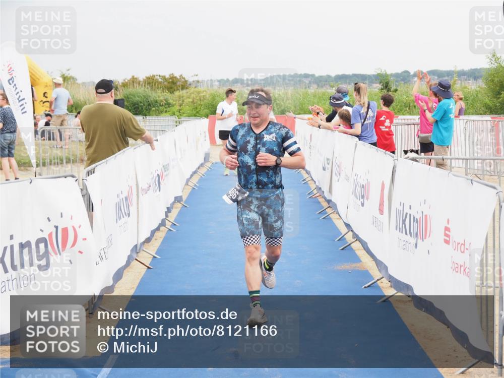 22.06.2025 - Viking Triathlon MichiJ http://msf.ph/oto/8121166 22.06.2025 17:04:47 Ziel 466, 656 meine-sportfotos.de