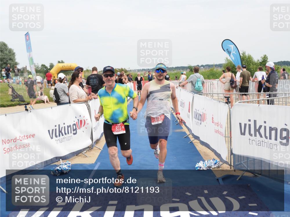 22.06.2025 - Viking Triathlon MichiJ http://msf.ph/oto/8121193 22.06.2025 15:13:08 Ziel 98, 337, 623 meine-sportfotos.de