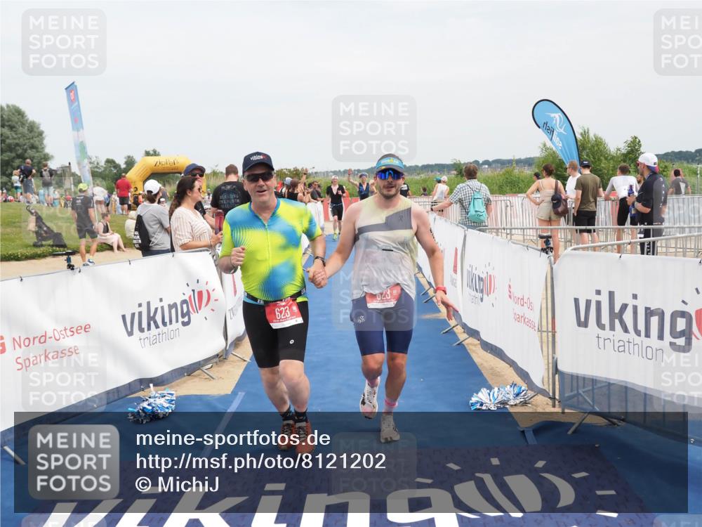 22.06.2025 - Viking Triathlon MichiJ http://msf.ph/oto/8121202 22.06.2025 15:13:08 Ziel 98, 337, 623 meine-sportfotos.de