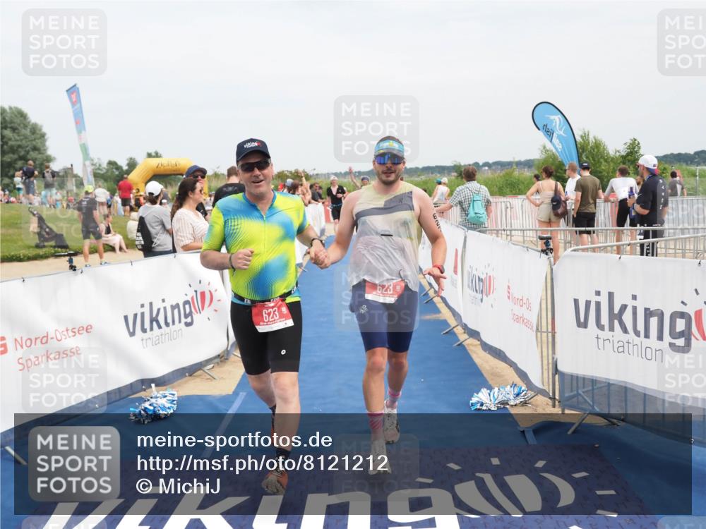 22.06.2025 - Viking Triathlon MichiJ http://msf.ph/oto/8121212 22.06.2025 15:13:08 Ziel 98, 337, 623 meine-sportfotos.de