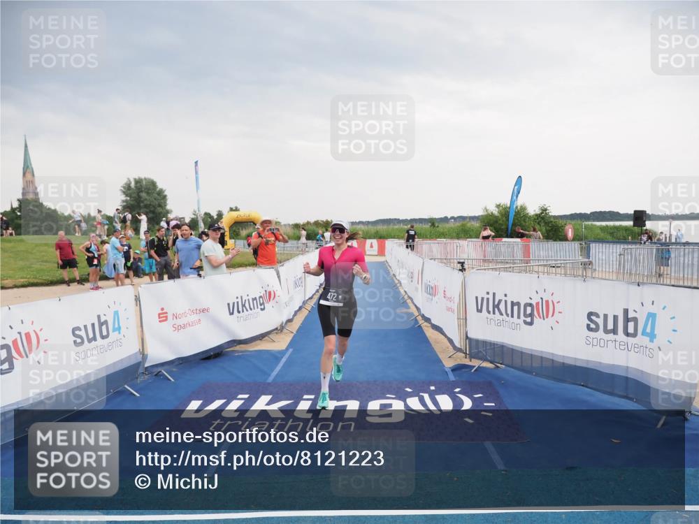 22.06.2025 - Viking Triathlon MichiJ http://msf.ph/oto/8121223 22.06.2025 16:35:32 Ziel 472 meine-sportfotos.de