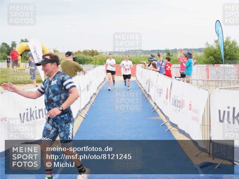 22.06.2025 - Viking Triathlon MichiJ http://msf.ph/oto/8121245 22.06.2025 17:04:48 Ziel 466, 656 meine-sportfotos.de