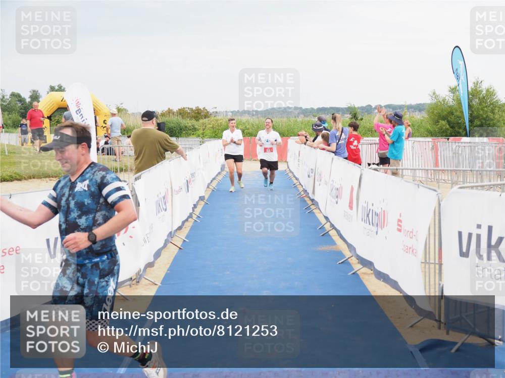 22.06.2025 - Viking Triathlon MichiJ http://msf.ph/oto/8121253 22.06.2025 17:04:48 Ziel 466, 656 meine-sportfotos.de