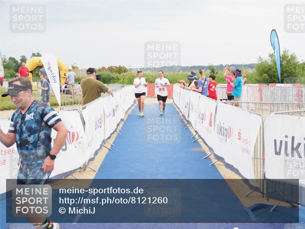 22.06.2025 - Viking Triathlon MichiJ http://msf.ph/oto/8121260 22.06.2025 17:04:48 Ziel 466, 656 meine-sportfotos.de