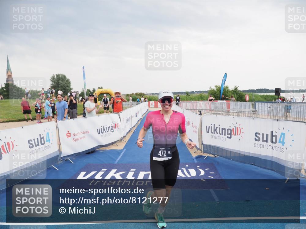 22.06.2025 - Viking Triathlon MichiJ http://msf.ph/oto/8121277 22.06.2025 16:35:33 Ziel 472 meine-sportfotos.de