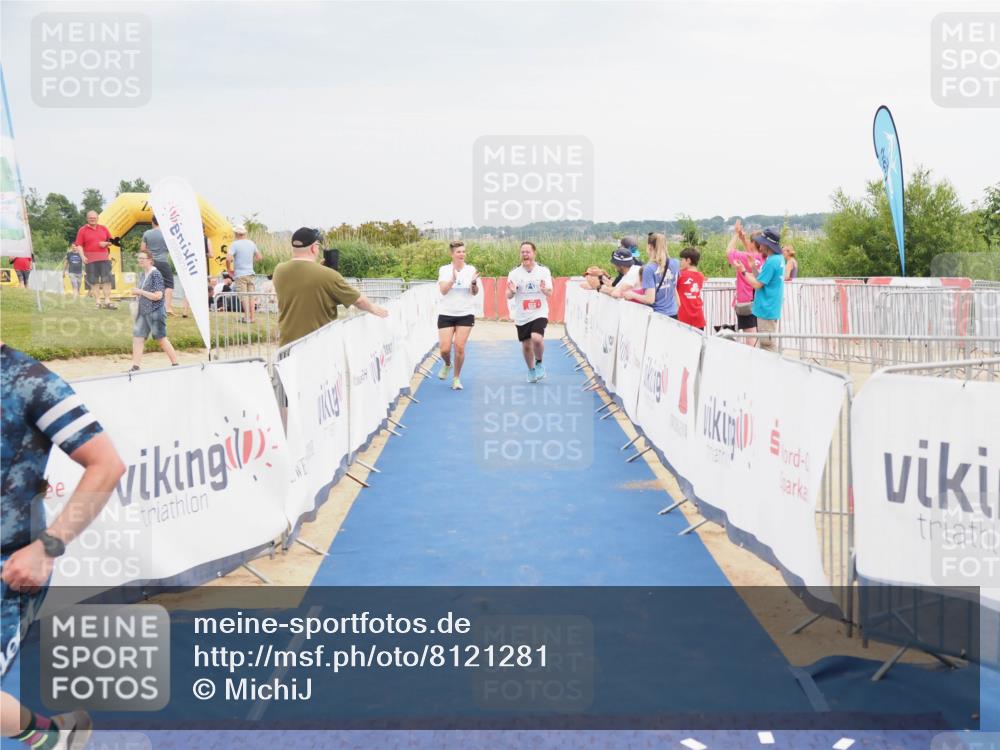 22.06.2025 - Viking Triathlon MichiJ http://msf.ph/oto/8121281 22.06.2025 17:04:48 Ziel 466, 656 meine-sportfotos.de