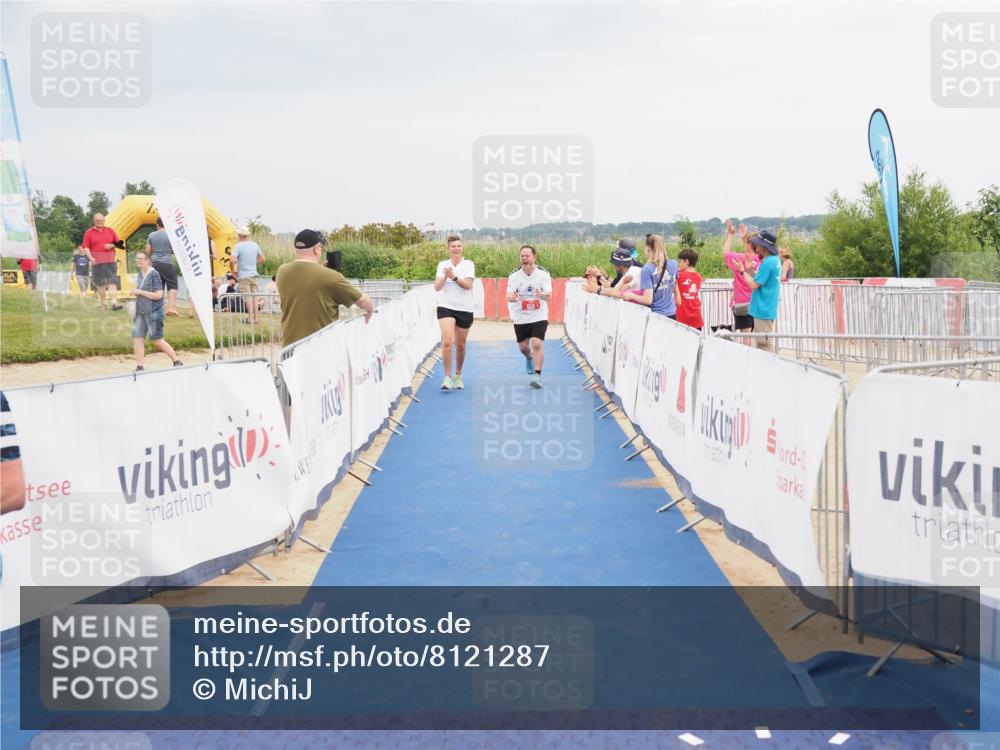 22.06.2025 - Viking Triathlon MichiJ http://msf.ph/oto/8121287 22.06.2025 17:04:49 Ziel 466, 656 meine-sportfotos.de