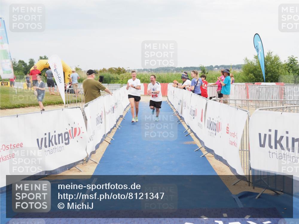 22.06.2025 - Viking Triathlon MichiJ http://msf.ph/oto/8121347 22.06.2025 17:04:49 Ziel 466, 656 meine-sportfotos.de