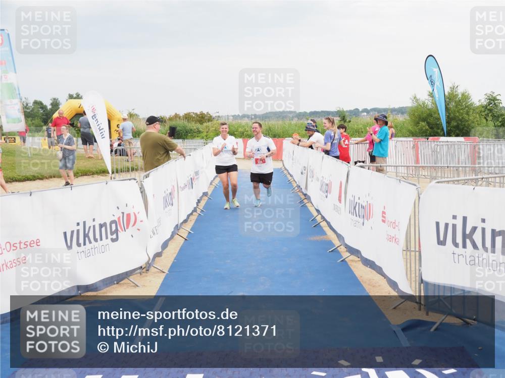 22.06.2025 - Viking Triathlon MichiJ http://msf.ph/oto/8121371 22.06.2025 17:04:50 Ziel 466, 656 meine-sportfotos.de