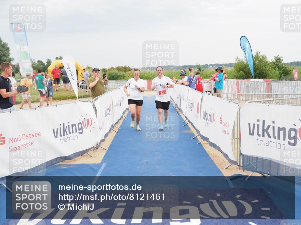 22.06.2025 - Viking Triathlon MichiJ http://msf.ph/oto/8121461 22.06.2025 17:04:51 Ziel 466, 656 meine-sportfotos.de