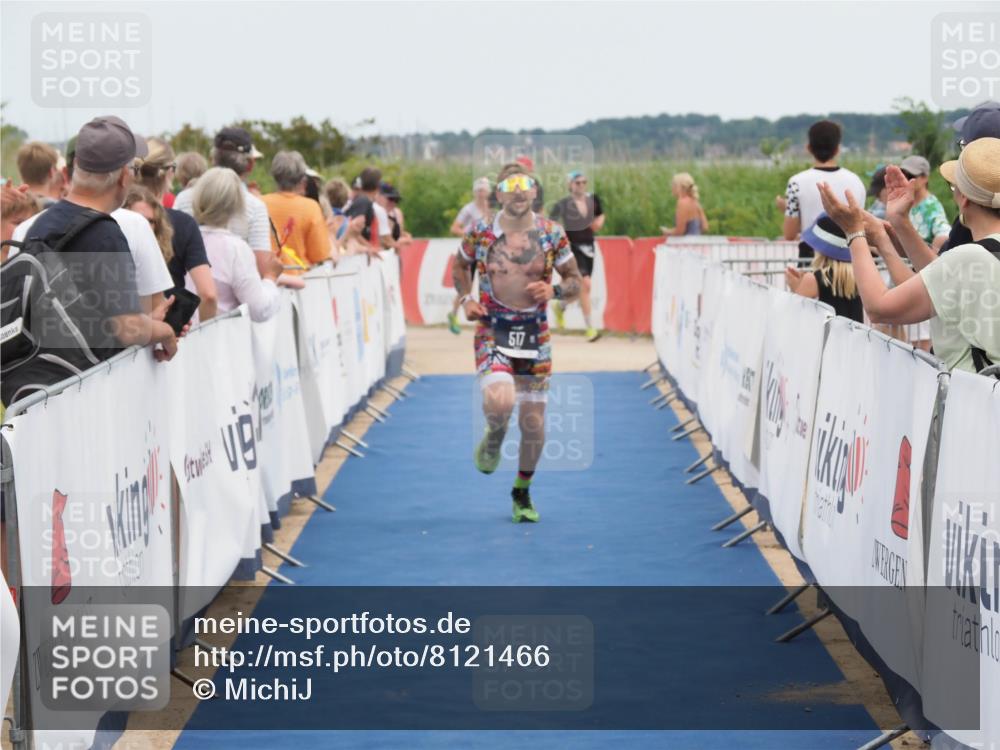 22.06.2025 - Viking Triathlon MichiJ http://msf.ph/oto/8121466 22.06.2025 15:00:03 Ziel 517 meine-sportfotos.de