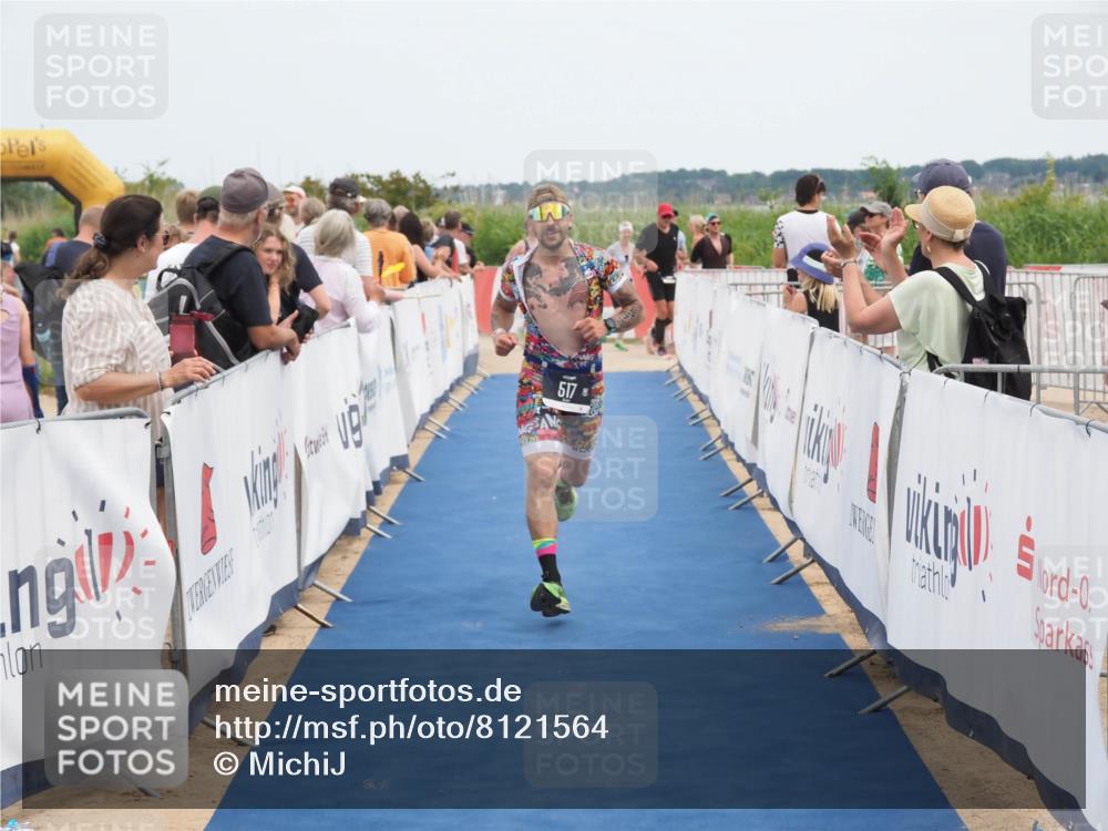 22.06.2025 - Viking Triathlon MichiJ http://msf.ph/oto/8121564 22.06.2025 15:00:04 Ziel 517 meine-sportfotos.de