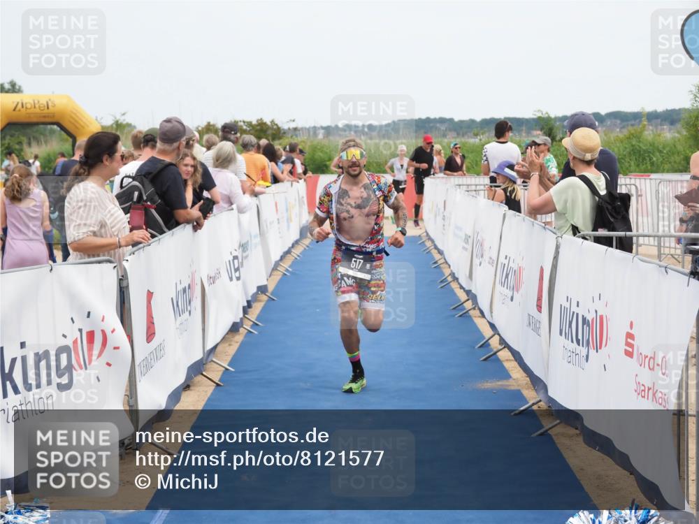 22.06.2025 - Viking Triathlon MichiJ http://msf.ph/oto/8121577 22.06.2025 15:00:04 Ziel 517 meine-sportfotos.de