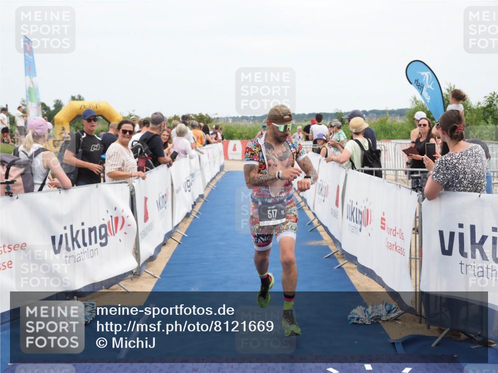 22.06.2025 - Viking Triathlon MichiJ http://msf.ph/oto/8121669 22.06.2025 15:00:05 Ziel 517 meine-sportfotos.de