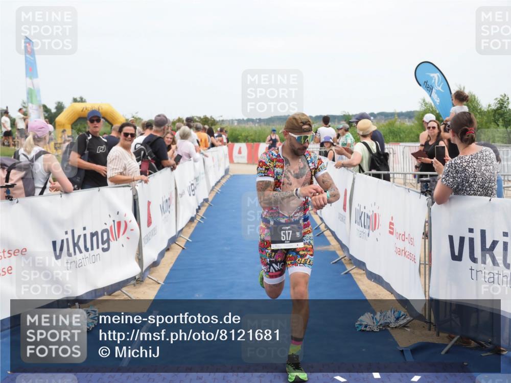 22.06.2025 - Viking Triathlon MichiJ http://msf.ph/oto/8121681 22.06.2025 15:00:05 Ziel 517 meine-sportfotos.de