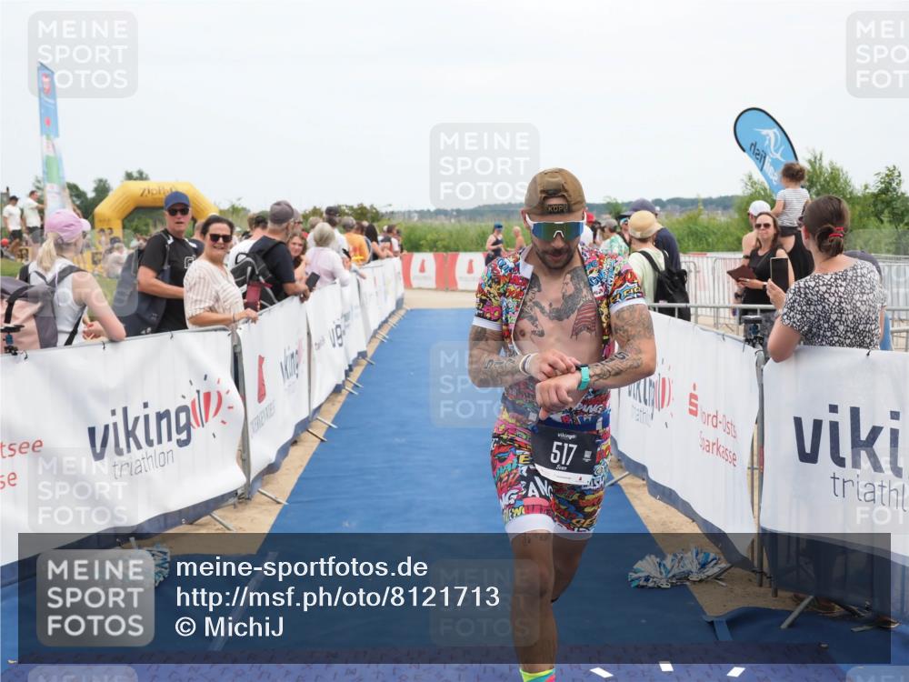 22.06.2025 - Viking Triathlon MichiJ http://msf.ph/oto/8121713 22.06.2025 15:00:05 Ziel 517 meine-sportfotos.de
