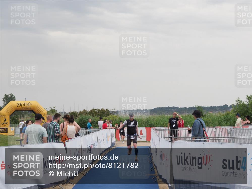 22.06.2025 - Viking Triathlon MichiJ http://msf.ph/oto/8121782 22.06.2025 16:36:44 Ziel 48 meine-sportfotos.de