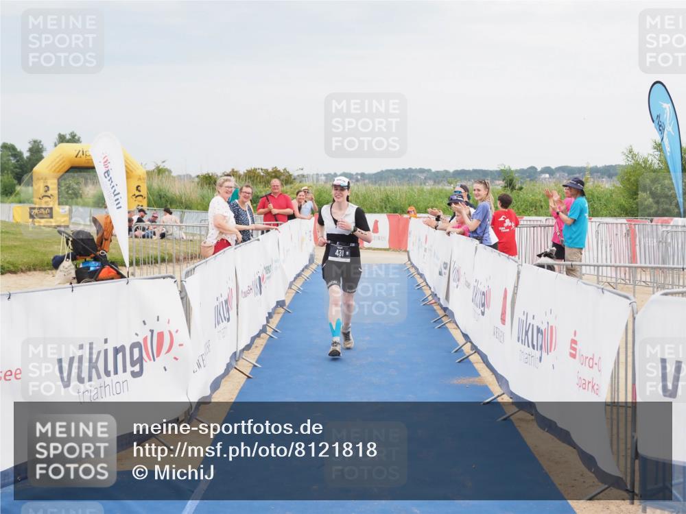 22.06.2025 - Viking Triathlon MichiJ http://msf.ph/oto/8121818 22.06.2025 17:05:42 Ziel 431 meine-sportfotos.de