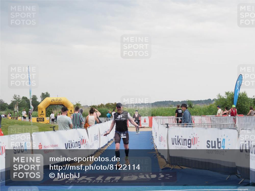 22.06.2025 - Viking Triathlon MichiJ http://msf.ph/oto/8122114 22.06.2025 16:36:47 Ziel 48, 240 meine-sportfotos.de