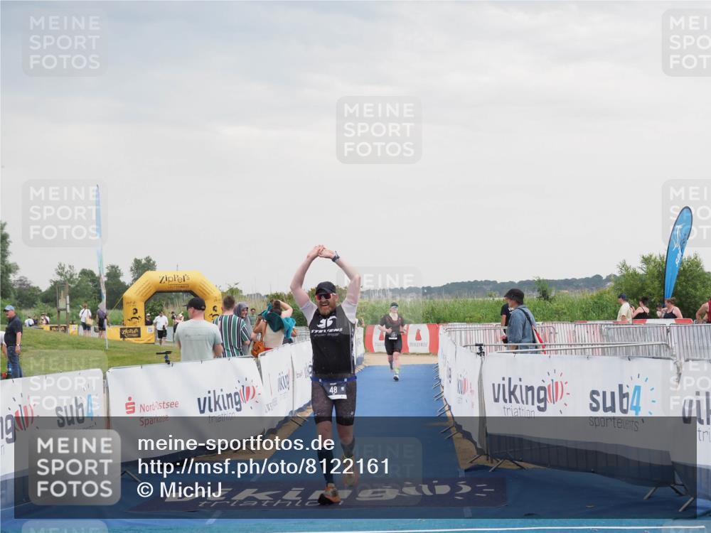 22.06.2025 - Viking Triathlon MichiJ http://msf.ph/oto/8122161 22.06.2025 16:36:48 Ziel 48, 240 meine-sportfotos.de