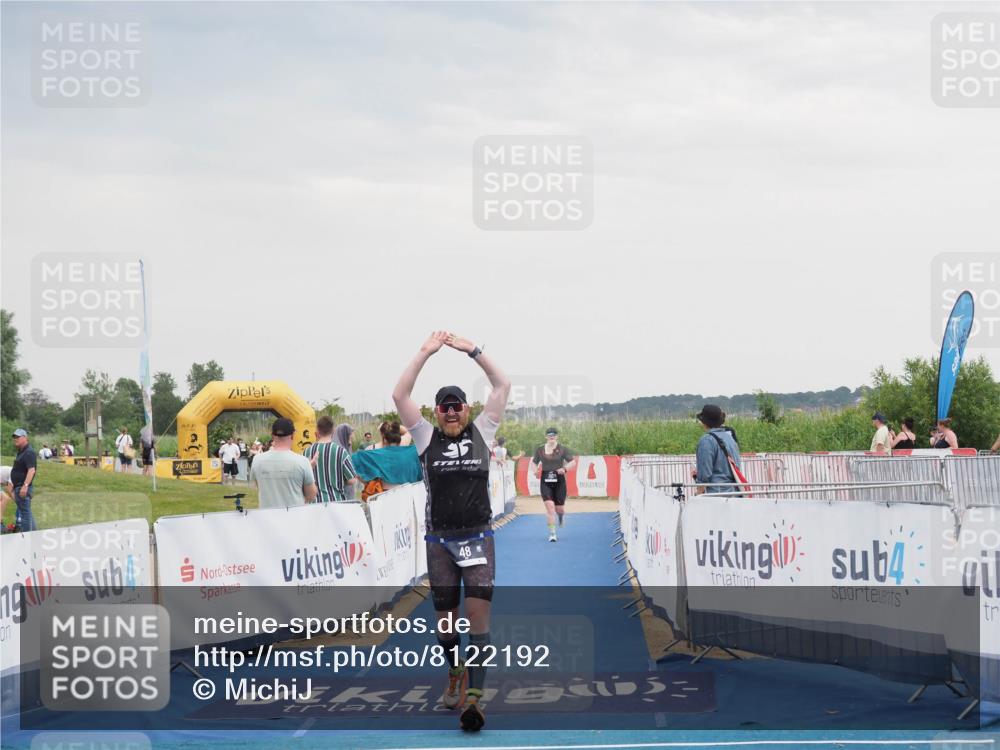 22.06.2025 - Viking Triathlon MichiJ http://msf.ph/oto/8122192 22.06.2025 16:36:49 Ziel 48, 240 meine-sportfotos.de