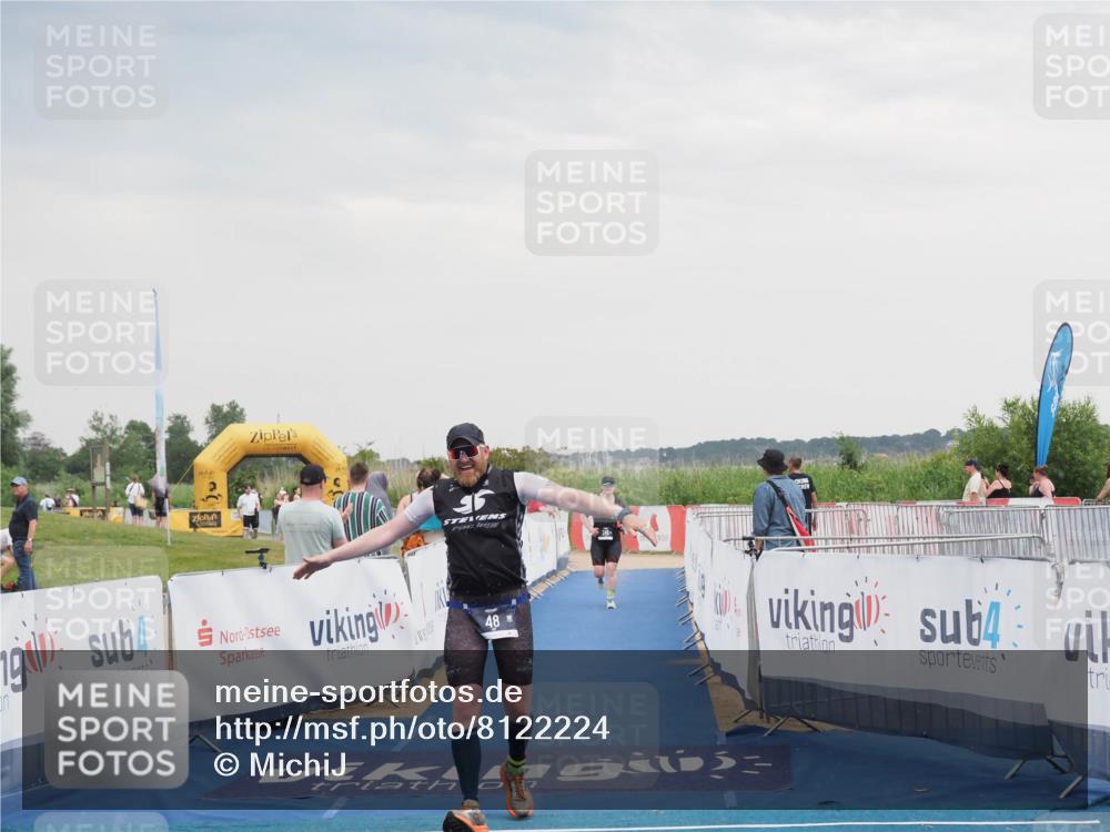 22.06.2025 - Viking Triathlon MichiJ http://msf.ph/oto/8122224 22.06.2025 16:36:49 Ziel 48, 240 meine-sportfotos.de