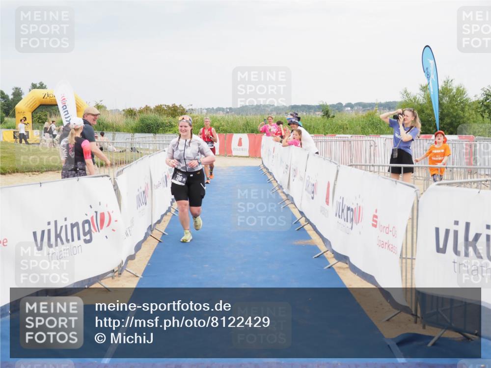 22.06.2025 - Viking Triathlon MichiJ http://msf.ph/oto/8122429 22.06.2025 17:07:20 Ziel 236, 484 meine-sportfotos.de