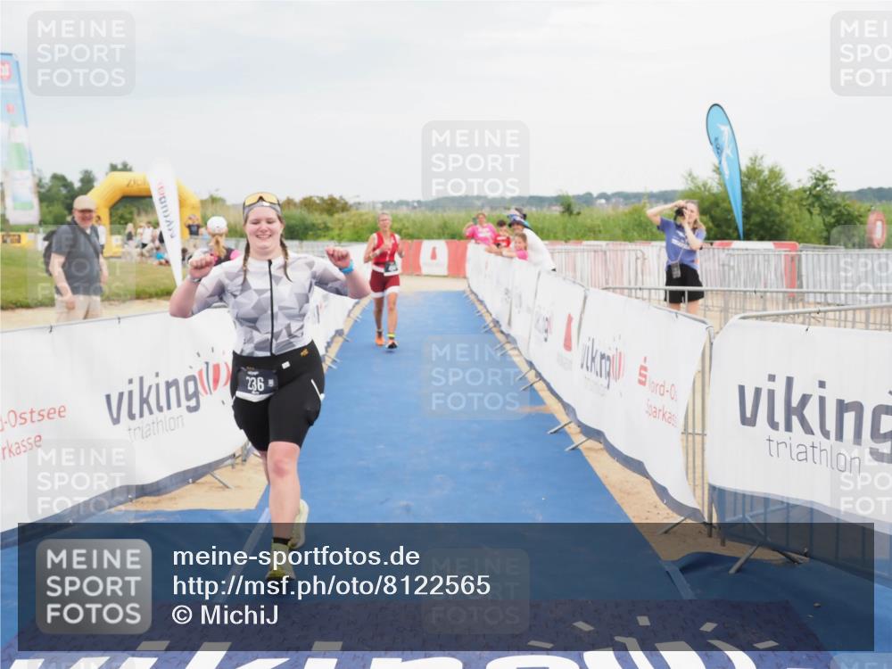 22.06.2025 - Viking Triathlon MichiJ http://msf.ph/oto/8122565 22.06.2025 17:07:21 Ziel 236, 484 meine-sportfotos.de