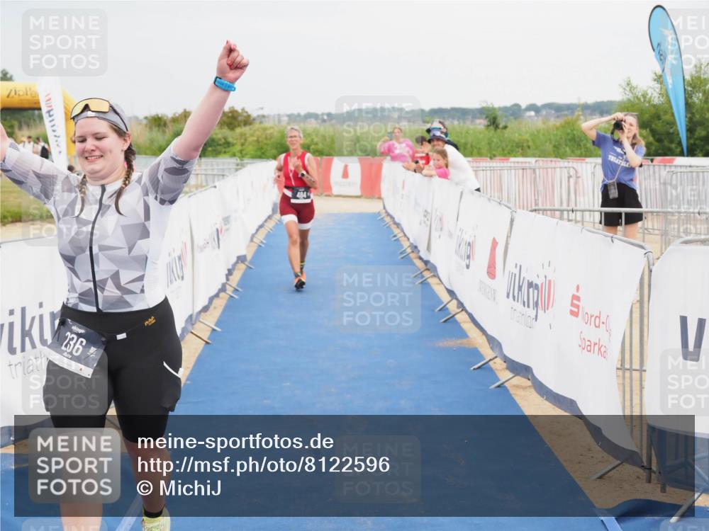 22.06.2025 - Viking Triathlon MichiJ http://msf.ph/oto/8122596 22.06.2025 17:07:22 Ziel 236, 484 meine-sportfotos.de