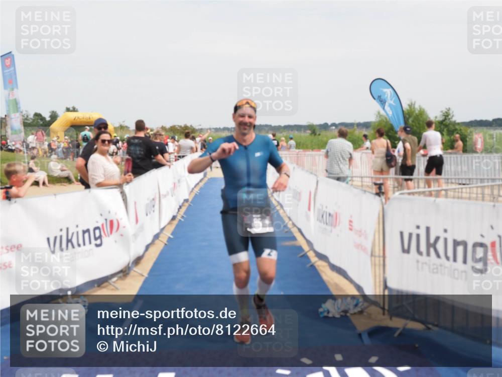 22.06.2025 - Viking Triathlon MichiJ http://msf.ph/oto/8122664 22.06.2025 15:13:47 Ziel 95, 602 meine-sportfotos.de