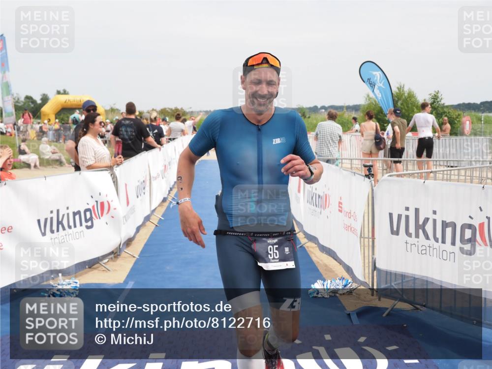 22.06.2025 - Viking Triathlon MichiJ http://msf.ph/oto/8122716 22.06.2025 15:13:48 Ziel 95 meine-sportfotos.de