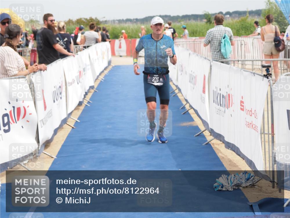 22.06.2025 - Viking Triathlon MichiJ http://msf.ph/oto/8122964 22.06.2025 15:13:55 Ziel 226 meine-sportfotos.de