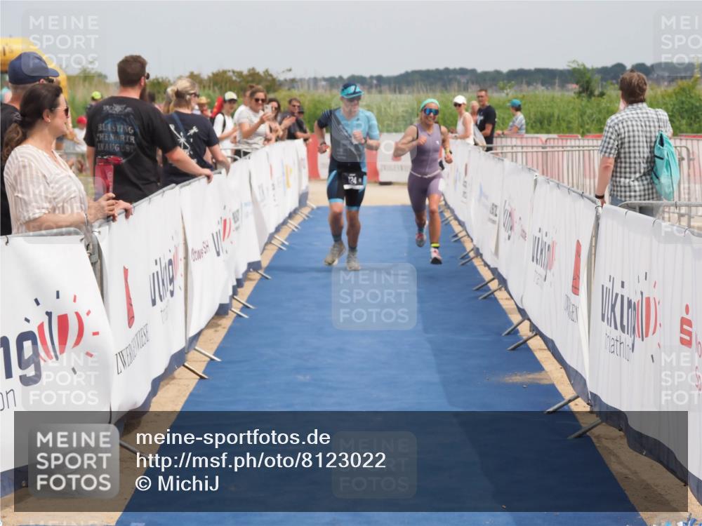 22.06.2025 - Viking Triathlon MichiJ http://msf.ph/oto/8123022 22.06.2025 15:14:17 Ziel 58, 124 meine-sportfotos.de