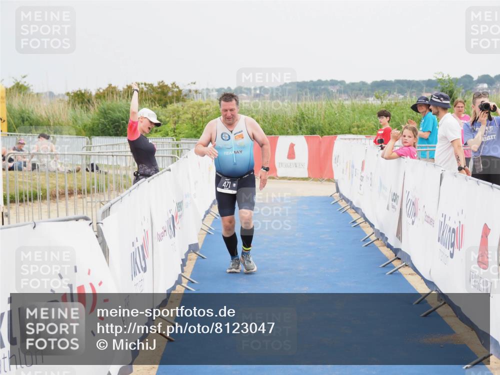 22.06.2025 - Viking Triathlon MichiJ http://msf.ph/oto/8123047 22.06.2025 17:07:36 Ziel 471 meine-sportfotos.de