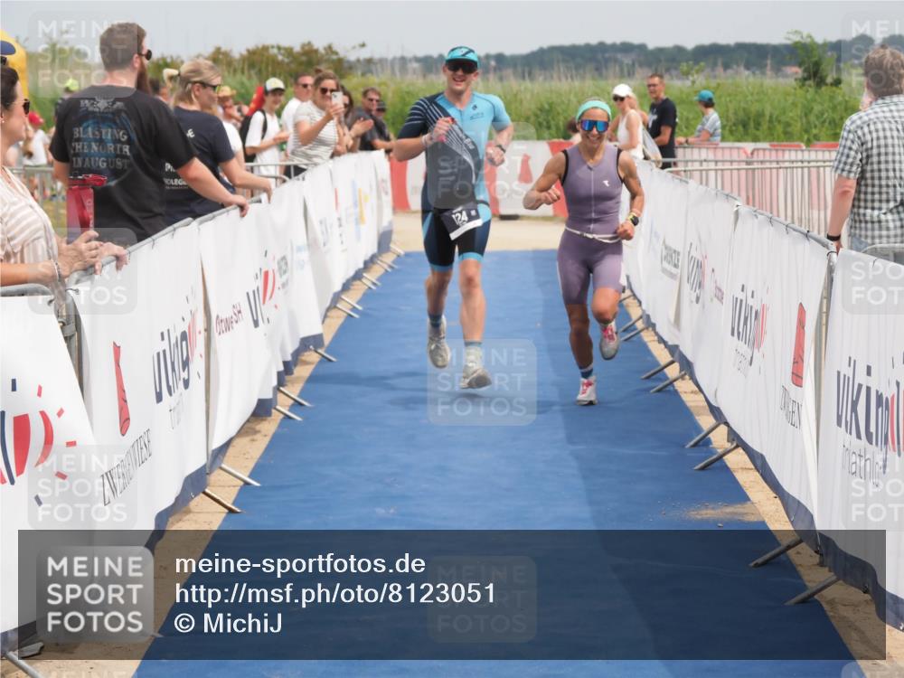 22.06.2025 - Viking Triathlon MichiJ http://msf.ph/oto/8123051 22.06.2025 15:14:18 Ziel 58, 124 meine-sportfotos.de