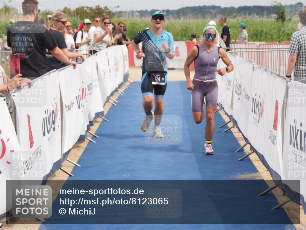22.06.2025 - Viking Triathlon MichiJ http://msf.ph/oto/8123065 22.06.2025 15:14:18 Ziel 58, 124 meine-sportfotos.de