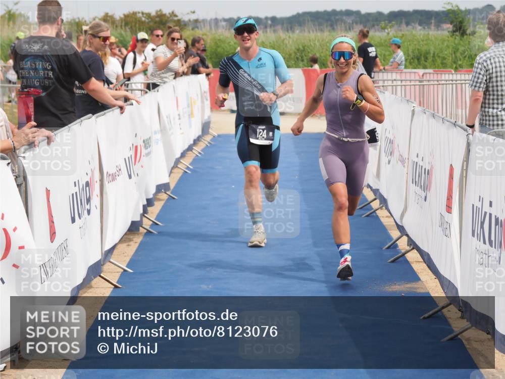 22.06.2025 - Viking Triathlon MichiJ http://msf.ph/oto/8123076 22.06.2025 15:14:18 Ziel 58, 124 meine-sportfotos.de