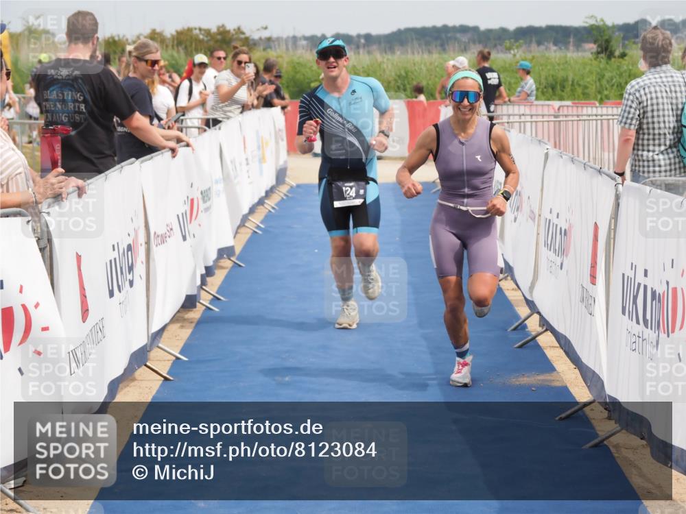 22.06.2025 - Viking Triathlon MichiJ http://msf.ph/oto/8123084 22.06.2025 15:14:18 Ziel 58, 124 meine-sportfotos.de