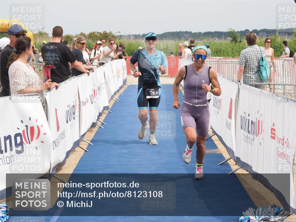 22.06.2025 - Viking Triathlon MichiJ http://msf.ph/oto/8123108 22.06.2025 15:14:19 Ziel 58, 124 meine-sportfotos.de