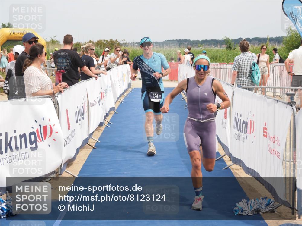 22.06.2025 - Viking Triathlon MichiJ http://msf.ph/oto/8123124 22.06.2025 15:14:19 Ziel 58, 124 meine-sportfotos.de