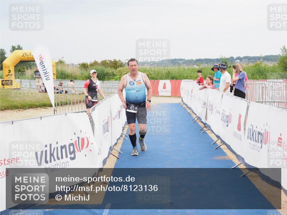 22.06.2025 - Viking Triathlon MichiJ http://msf.ph/oto/8123136 22.06.2025 17:07:37 Ziel 471 meine-sportfotos.de