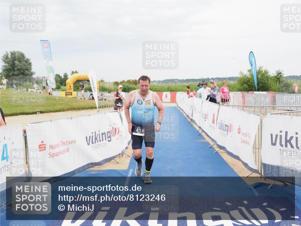 22.06.2025 - Viking Triathlon MichiJ http://msf.ph/oto/8123246 22.06.2025 17:07:39 Ziel 471 meine-sportfotos.de