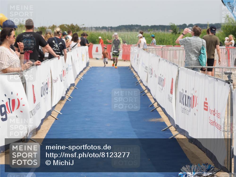 22.06.2025 - Viking Triathlon MichiJ http://msf.ph/oto/8123277 22.06.2025 15:14:26 Ziel 281 meine-sportfotos.de